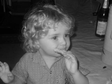 ma premi�re pizza!!