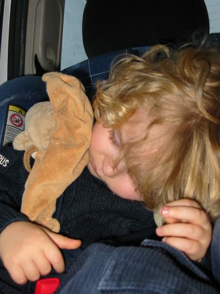 retour du petit homme, grosse fatigue et gros dodo