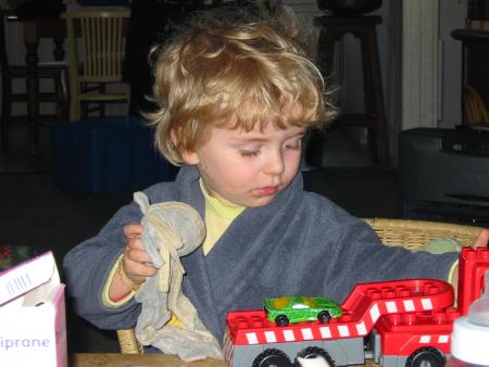 b�b� malade = b�b� en vrac