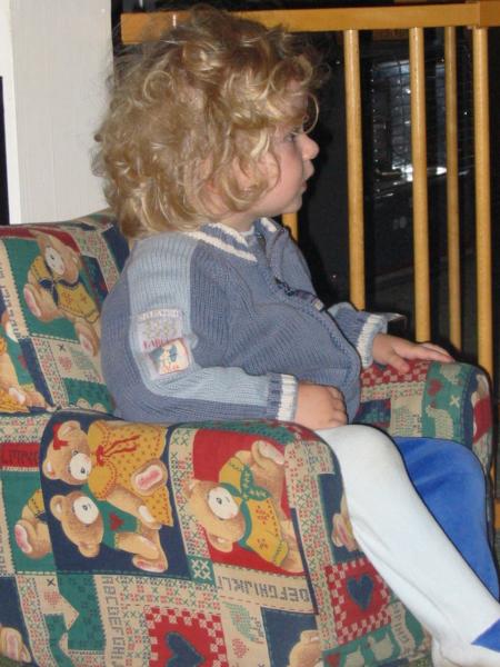 le roi sur son tr�ne!