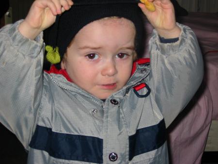 je fais ma t�te de bandit!!!